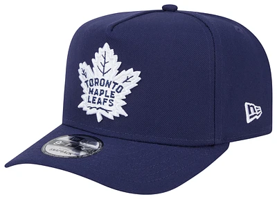 New Era Mens Toronto Maple Leafs New Era Maple Leafs 9Fifty A-Frame Cap - Mens Blue/White