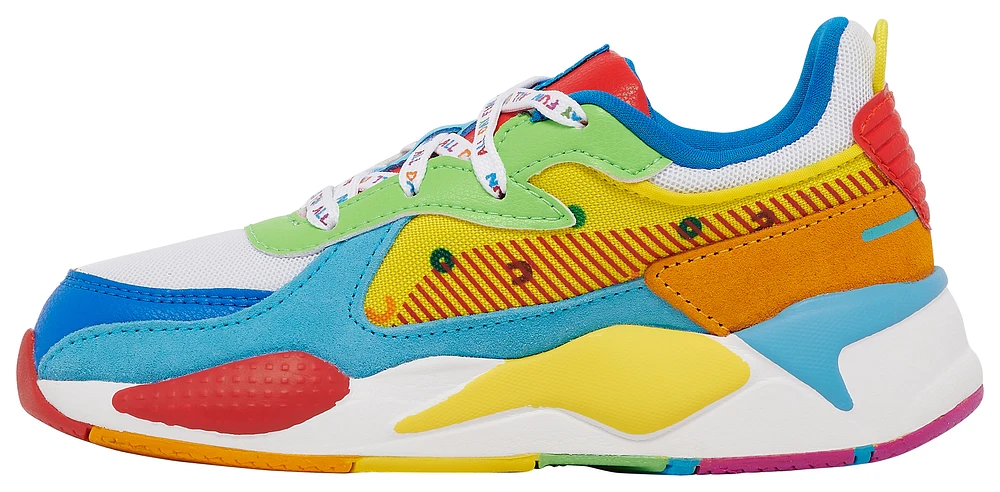 PUMA Boys PUMA RS-X x Cocomelon - Boys' Preschool Shoes White/Yellow Size 03.0