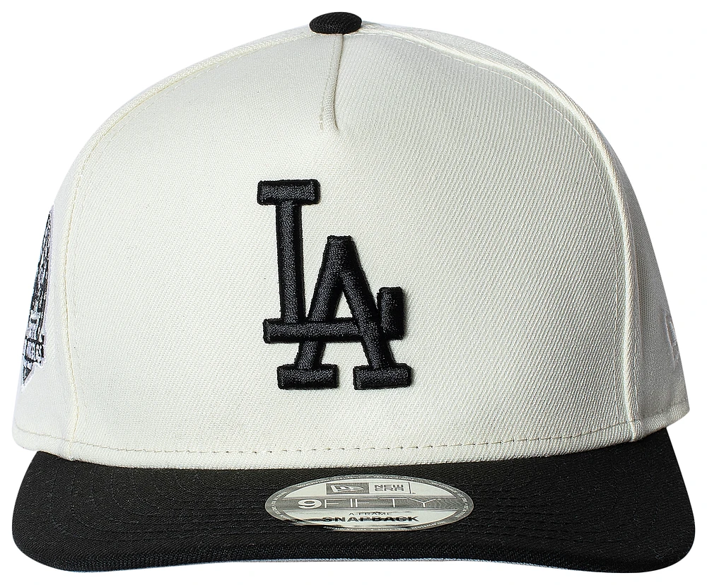 New Era Dodgers 950 A Frame Side Patch Snapback Cap  - Men's