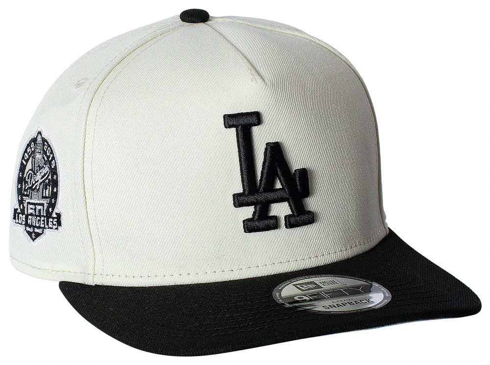 New Era Dodgers 950 A Frame Side Patch Snapback Cap  - Men's