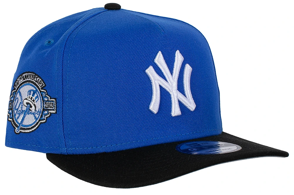 New Era Casquette avec bride réglable à pression et pièce Yankees 950 à structure en A - Pour hommes