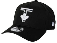 New Era Mens New Era MLB 9FORTY A-Frame Toronto Blue Jays Cap - Mens Black/White