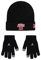 Jordan 23 Jersey Beanie and Glove Set  - Youth