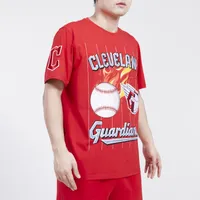 Pro Standard Mens Pro Standard Guardians Chrome T-Shirt - Mens Red/White Size L