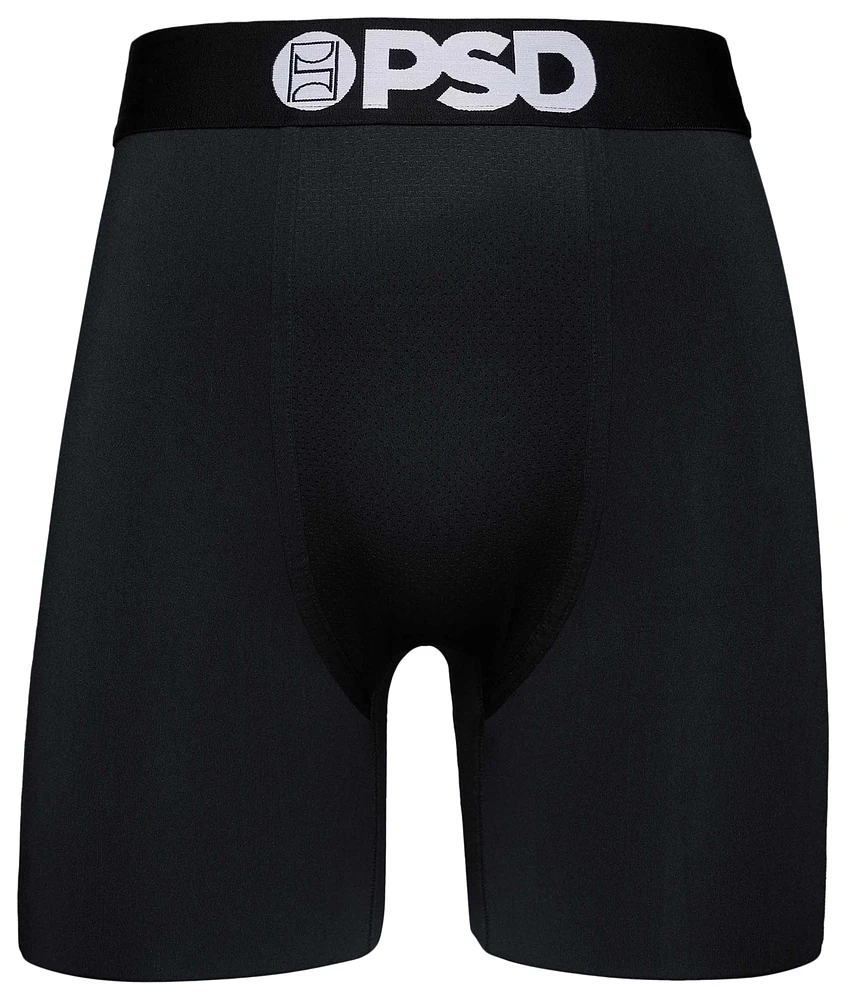 PSD Sous-vêtements standard noirs unis - Pour hommes