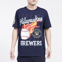 Pro Standard Brewers Chrome T-Shirt - Men's