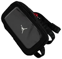 Jordan Mens Jordan Flight Phone Crossbody - Mens Black/Gym Red/White