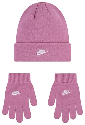 Nike Futura Beanie Glove Set	  - Girls' Grade School