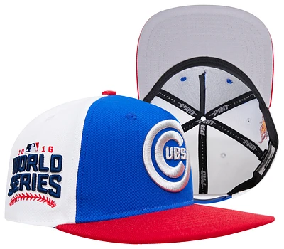 Pro Standard Pro Standard Cubs Chrome Wool Snapback - Adult Royal/Red Size One Size