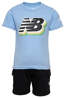 New Balance Ensemble avec t-shirt logo 3D et short cargo - Garçons, maternelle