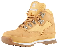 Timberland Boys Timberland Euro Hiker - Boys' Toddler Shoes Orange Wheat/Orange Wheat Size 05.0