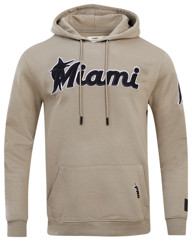 Pro Standard Marlins Desert Taupe Hoodie