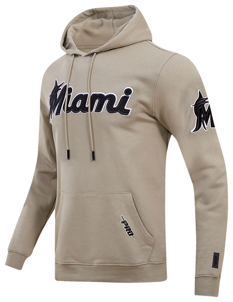 Pro Standard Marlins Desert Taupe Hoodie