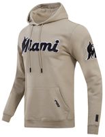 Pro Standard Marlins Desert Taupe Hoodie