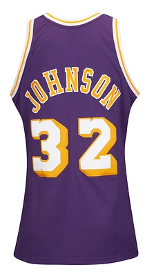 Mitchell & Ness Mens Earvin Magic Johnson All Star Authentic Jersey - Purple
