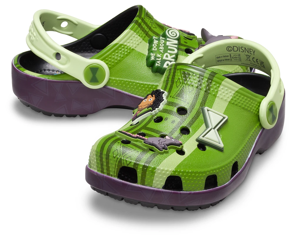 Crocs Boys Bruno Classic Clogs - Boys' Preschool Shoes Green/Black