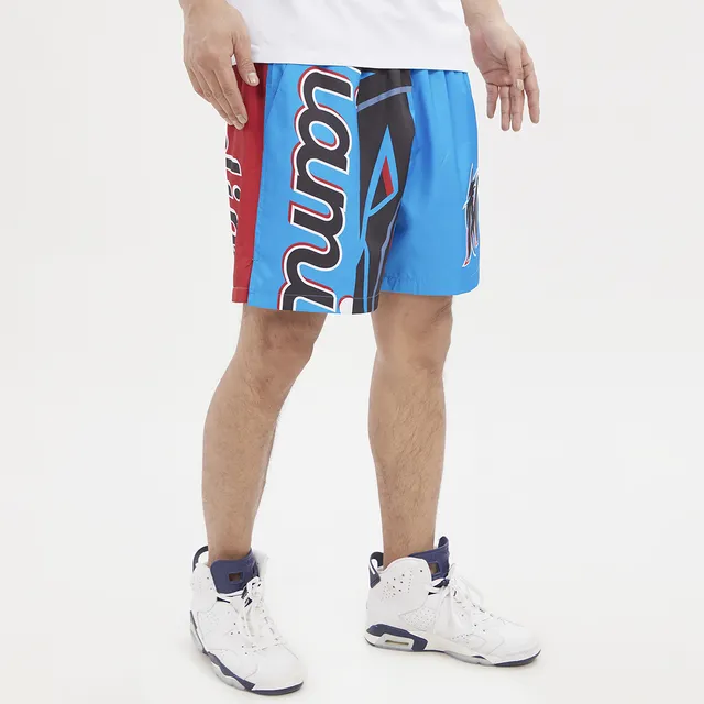 Lids Miami Dolphins Pro Standard Allover Marble Print Shorts - White