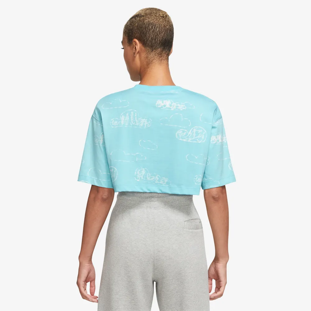 Jordan Short Sleeve SPR Crop T-Shirt  - Women's