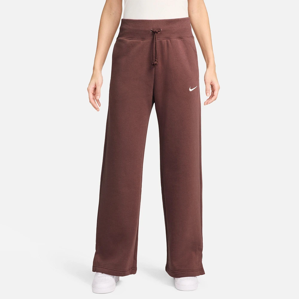 Nike Pantalon large à taille haute Phoenix - Pour femmes
