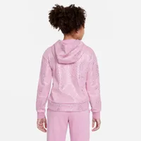 Nike AOP Fleece Hoodie  - Girls' Grade School