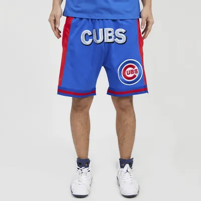 Pro Standard Mens Pro Standard Cubs Chrome Fleece Shorts