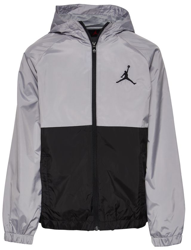 all white jordan windbreaker