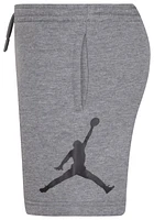 Jordan Boys Big Jumpman Shorts - Boys' Grade School Gray/Black