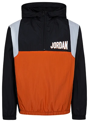 Jordan Boys Jordan HBR Hooded Jacket - Boys' Grade School Black Size L