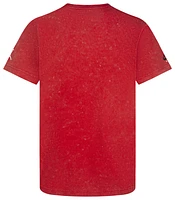 Jordan Boys Fire Throwback Short Sleeve T-Shirt - Boys' Grade School Red