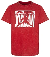 Jordan Boys Fire Throwback Short Sleeve T-Shirt - Boys' Grade School Red