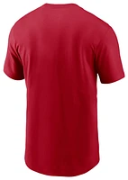 Nike Mens Nike 49ers Local T-Shirt - Mens Scarlet/Scarlet Size S