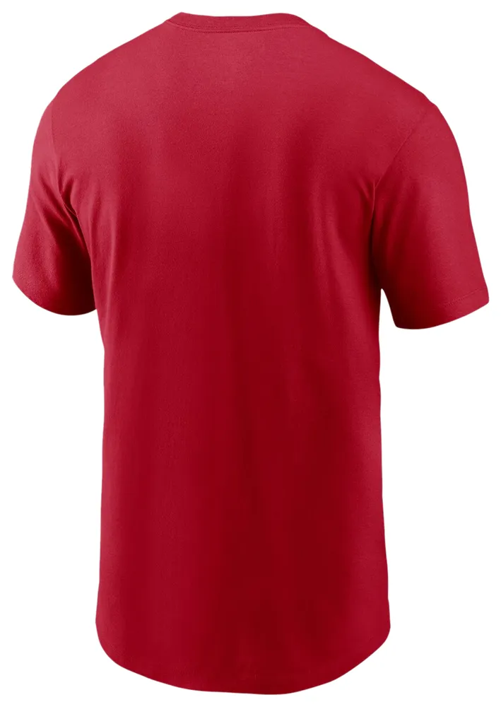Nike Mens Nike Buccaneers Local T-Shirt - Mens Red/Red Size M