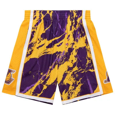 Mitchell & Ness Lakers Marble Short