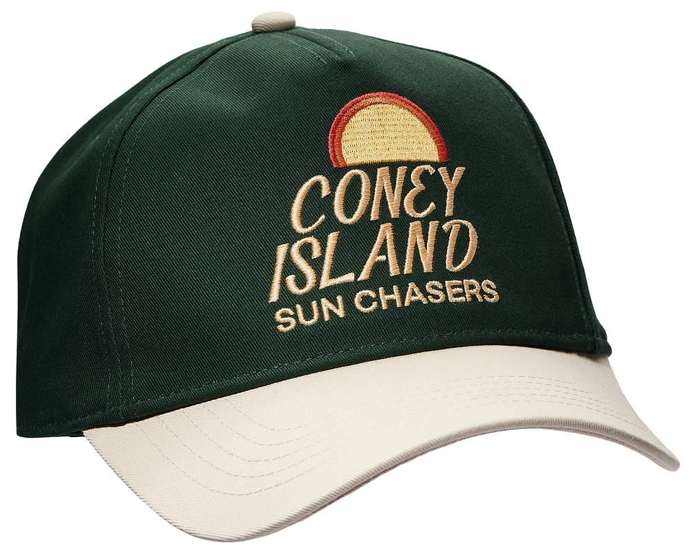 Coney Island Picnic Mens Coney Island Picnic Coney Island Sun Chasers Snapback - Mens Green/Tan Size One Size