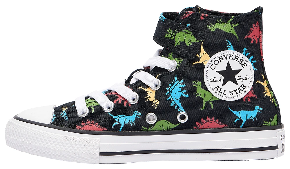 Converse Boys Converse CTAS Hi Dinosaurs - Boys' Preschool Shoes Red/Black/Blue Size 03.0