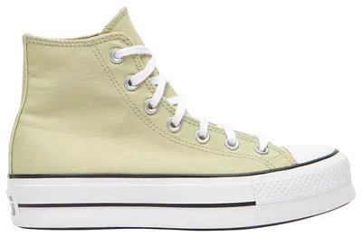 Converse Womens Converse Chuck Taylor All Star Lift - Womens Running Shoes Olive/White/Black Size 09.5