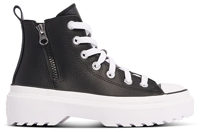 Converse Girls Chuck Taylor All Star Lugged Lift - Girls' Preschool Shoes White/Black/Black