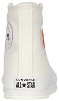 Converse Girls Chuck Taylor Hi Eva Lift - Girls' Grade School Shoes Multi/Beige/White