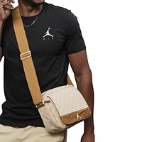 Jordan Mens Jordan Monogram Mini Messenger - Mens Coconut Milk Size One Size