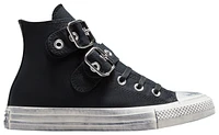 Converse Womens Chuck Taylor All Star Strap With Buckle Hi - Shoes Black/Egret