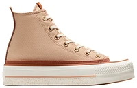 Converse Womens Chuck Taylor All Star Lift Platform Chai Latte - Shoes Beige/Brown