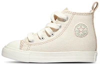 Converse Girls Chuck Taylor All Star Hi - Girls' Toddler Basketball Shoes White/Egret/Nutty Granola