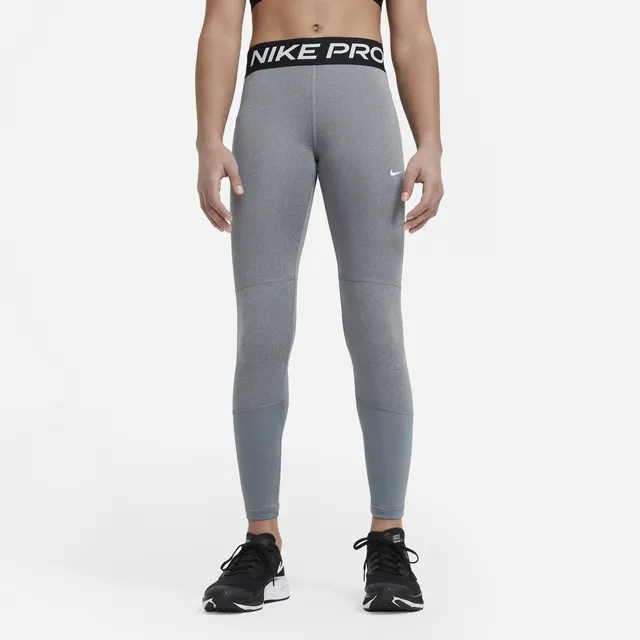 Nike Pro Girls' Capri Carbonheather