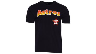 Pro Standard Astros Retro Logo T-Shirt - Men's