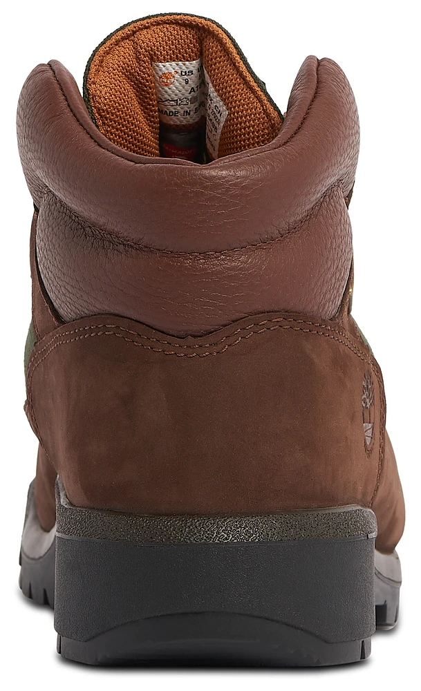 Timberland Mens Field Boots - Chocolate Old River/Green