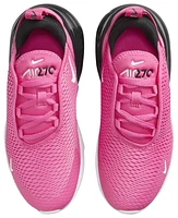 Nike Boys Air Max 270 - Boys' Preschool Shoes Laser Fuchsia/Summit White/Black