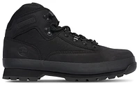 Timberland Mens Euro Hikers - Shoes Black Nubuck