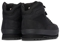 Timberland Mens Euro Hikers - Shoes Black Nubuck