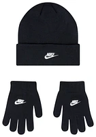 Nike Boys Nike Lurex Futura Beanie Glove Set