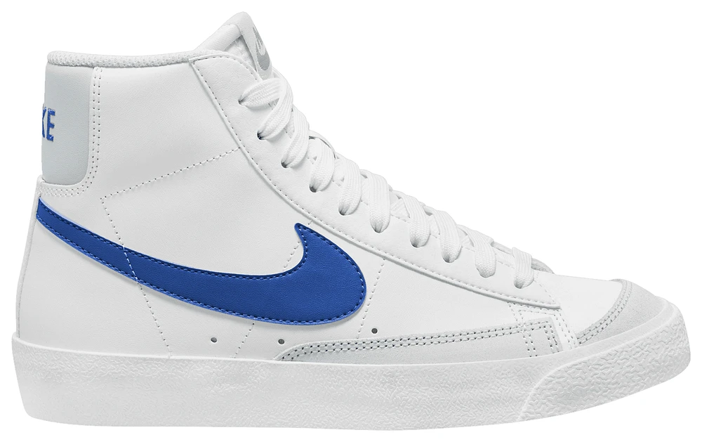 Nike Boys Blazer Mid "77 - Boys' Grade School Basketball Shoes Game Royal/White/Pure Platinum